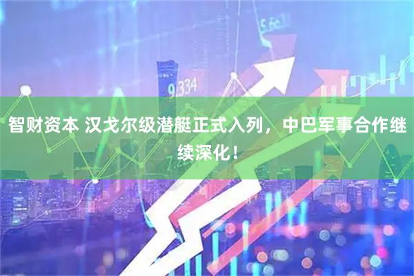 智财资本 汉戈尔级潜艇正式入列，中巴军事合作继续深化！